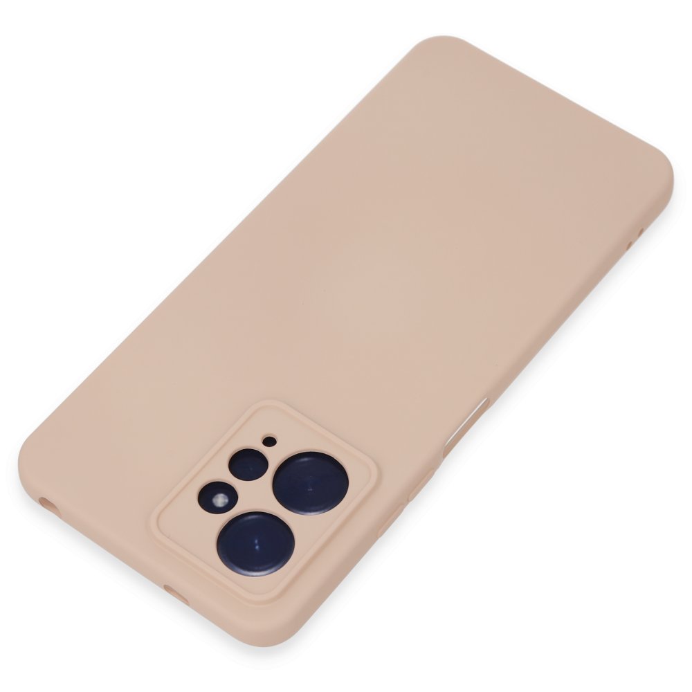 Redmi Note 12 4G Kılıf Nano içi Kadife Silikon - Pudra