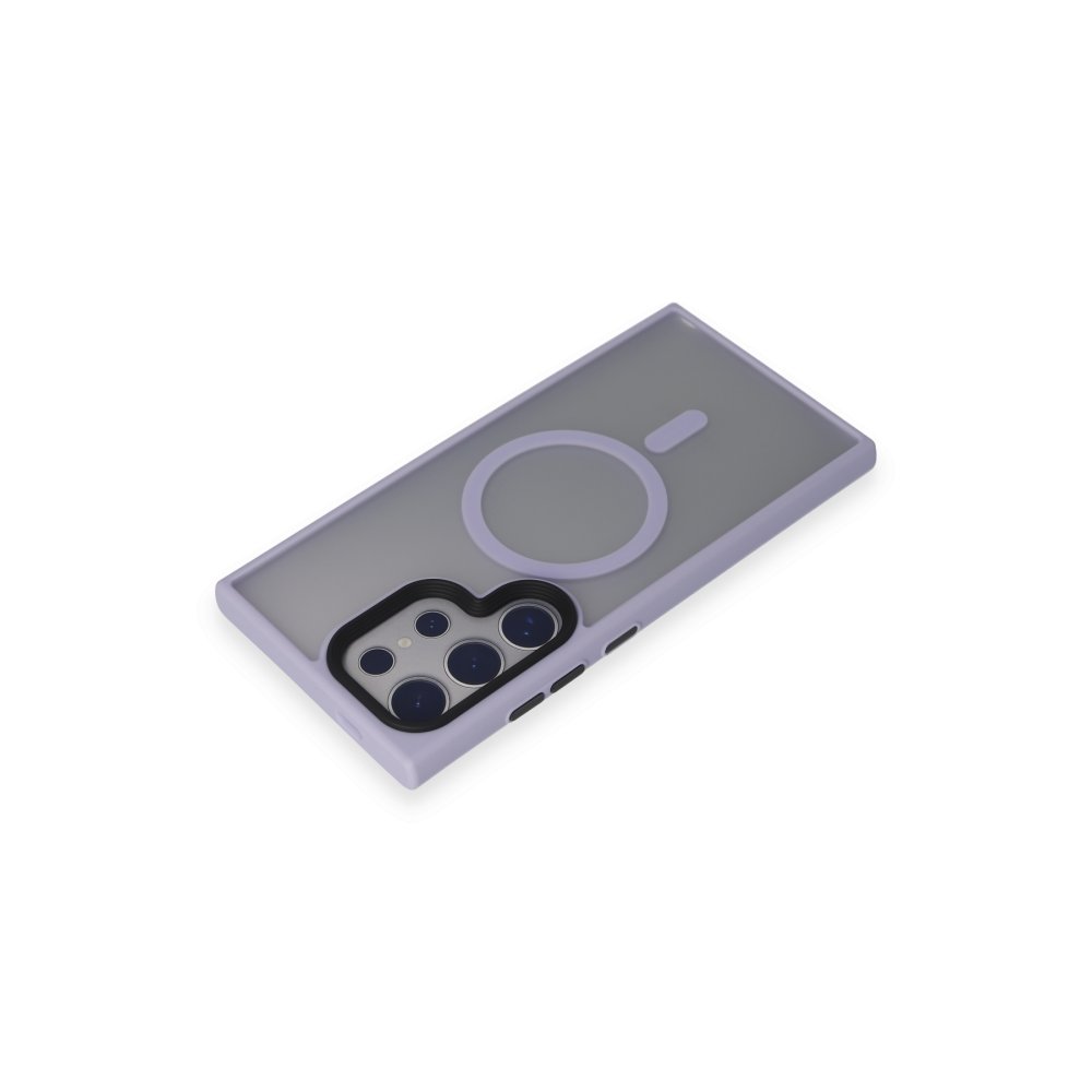  Samsung Galaxy S24 Ultra Kılıf Trex Magneticsafe Kapak - Lila