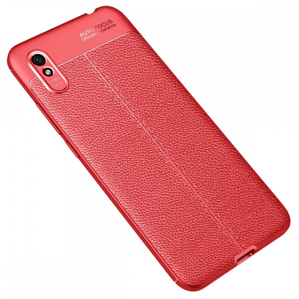 Redmi 9A Kılıf Auto Focus Kapak - Kırmızı Redmi 9A Kılıf Auto Focus Kapak - Kırmızı
