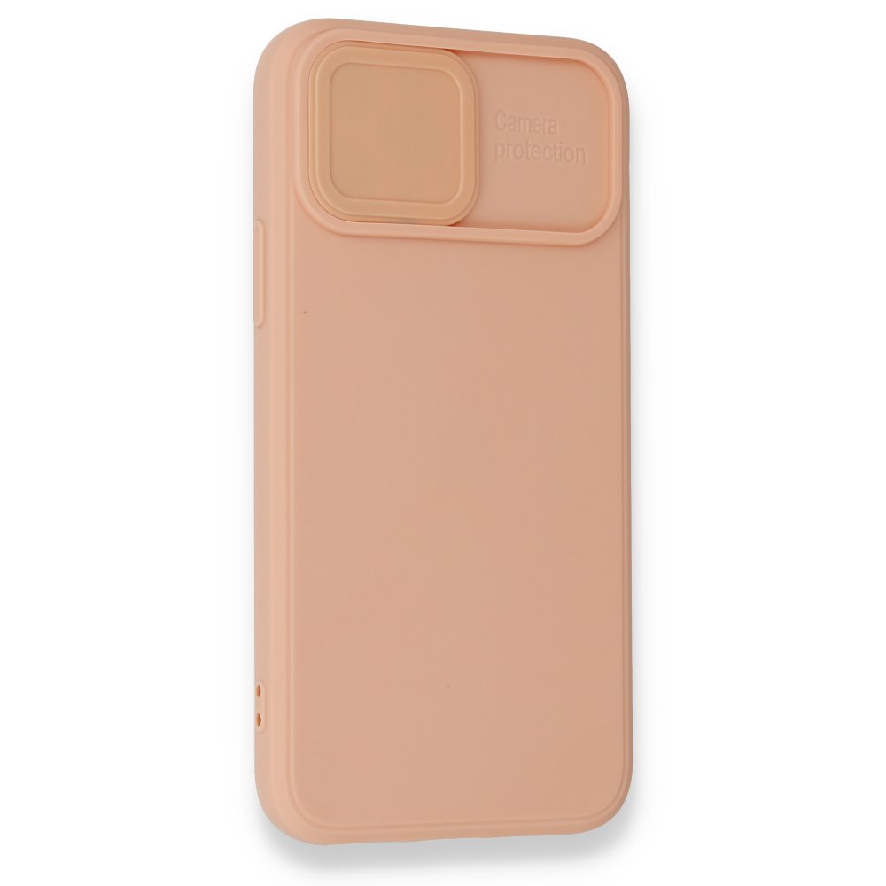  iPhone 11 Pro Max Kılıf Color Lens Silikon - Pudra