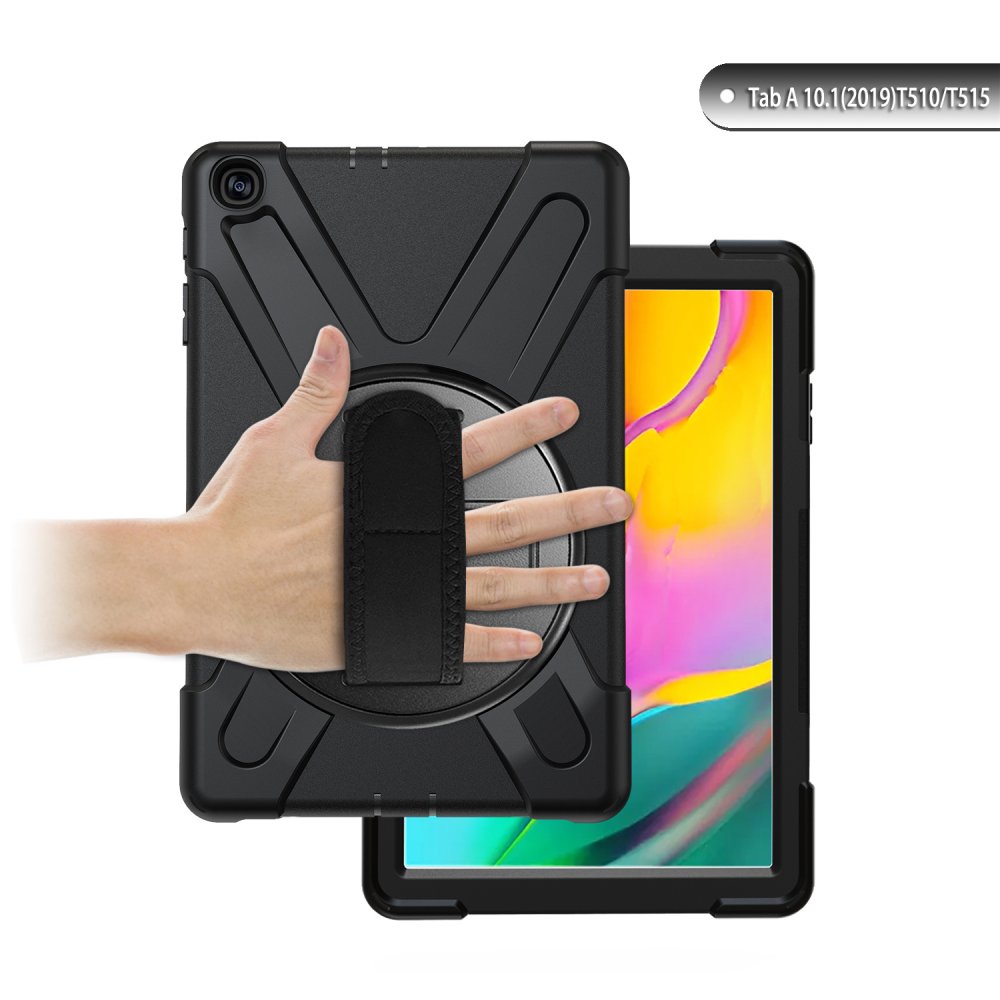  Samsung Galaxy T510 Tab A 10.1 Kılıf Amazing Tablet Kapak - Siyah