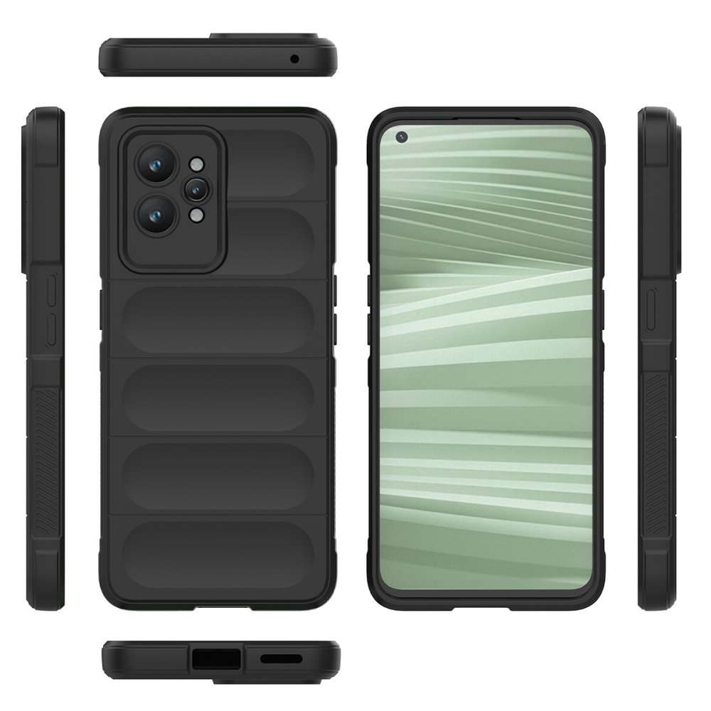 Realme GT2 Pro 5G Kılıf Optimum Silikon - Bordo  Realme GT2 Pro 5G Kılıf Optimum Silikon - Bordo