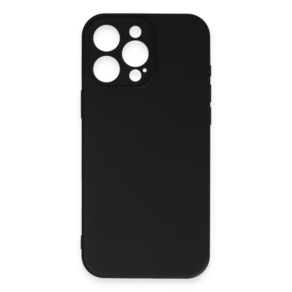  iPhone 16 Pro Kılıf First Silikon - Siyah