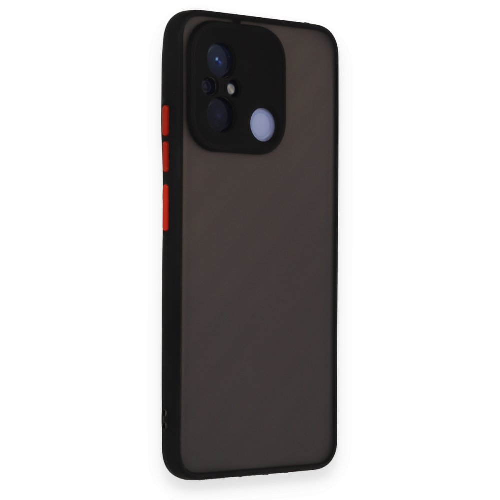 Redmi 12C Kılıf Montreal Silikon Kapak - Siyah Redmi 12C Kılıf Montreal Silikon Kapak - Siyah