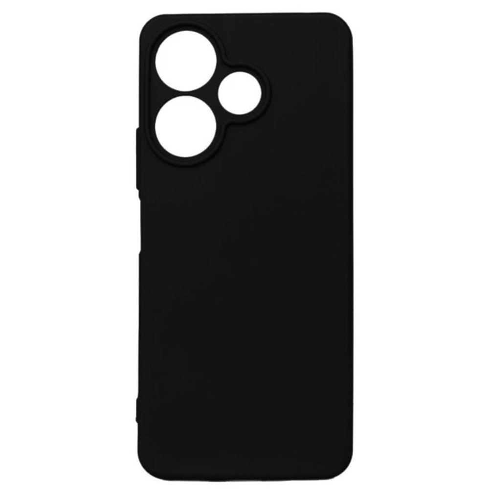 Redmi 13 4G Kılıf First Silikon - Siyah Redmi 13 4G Kılıf First Silikon - Siyah
