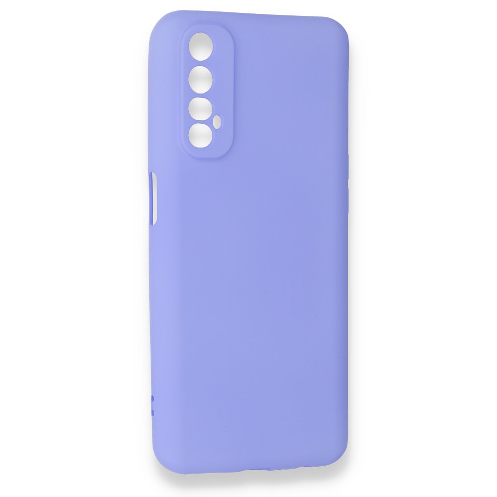 Realme 7 Kılıf First Silikon - Lila Realme 7 Kılıf First Silikon - Lila
