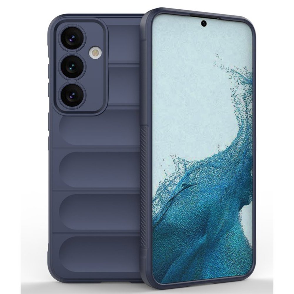  Samsung Galaxy S24 FE Kılıf Optimum Silikon - Lacivert