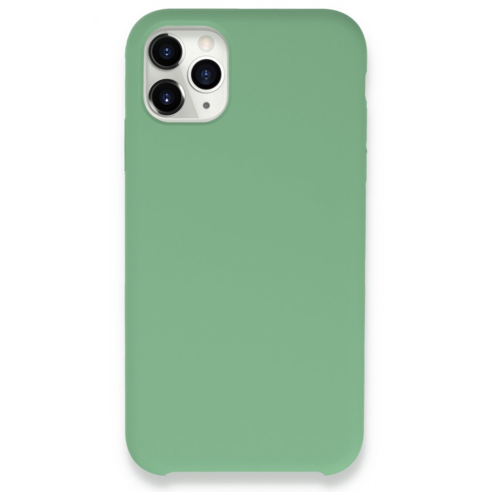  iPhone 11 Pro Max Kılıf Lansman Legant Silikon - Yeşil