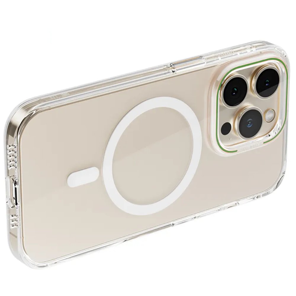  iPhone 14 Pro Max Kılıf Blueo Anti Drop Magsafe Kapak - Yeşil