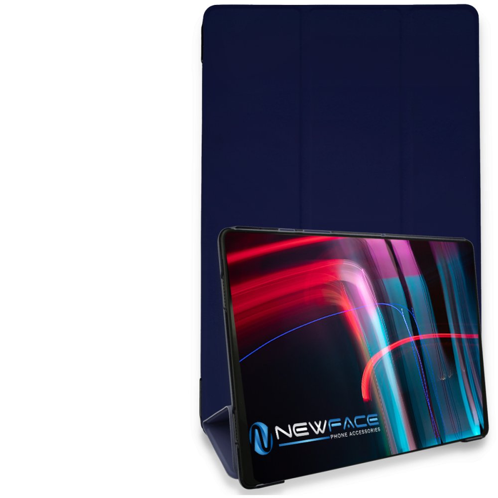 Samsung Galaxy T220 Tab A7 Lite 8.7 Kılıf Tablet Smart Kılıf - Lacivert