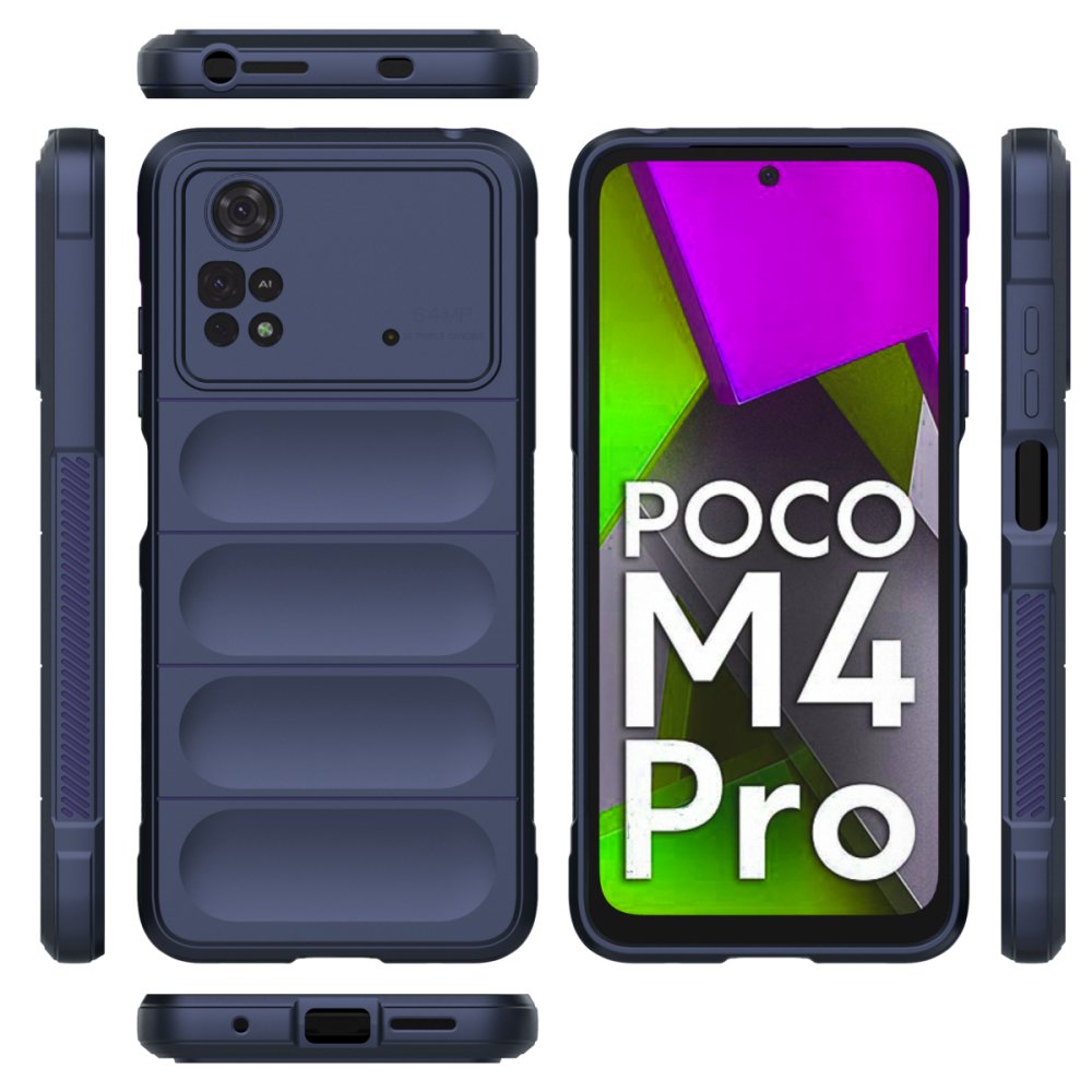 Xiaomi Poco M4 Pro 4G Kılıf Optimum Silikon - Lacivert Xiaomi Poco M4 Pro 4G Kılıf Optimum Silikon - Lacivert