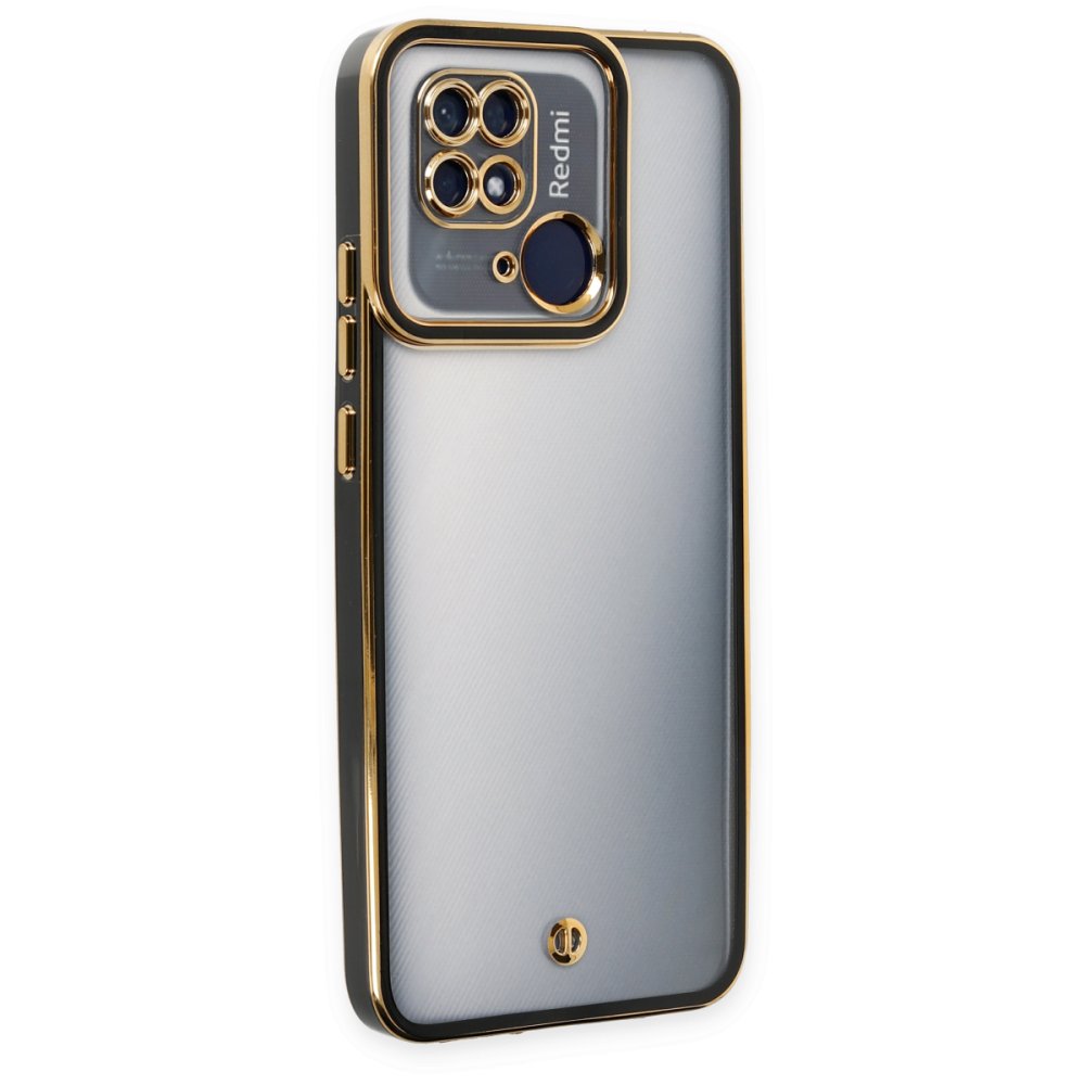  Xiaomi Poco C40 Kılıf Liva Lens Silikon - Siyah