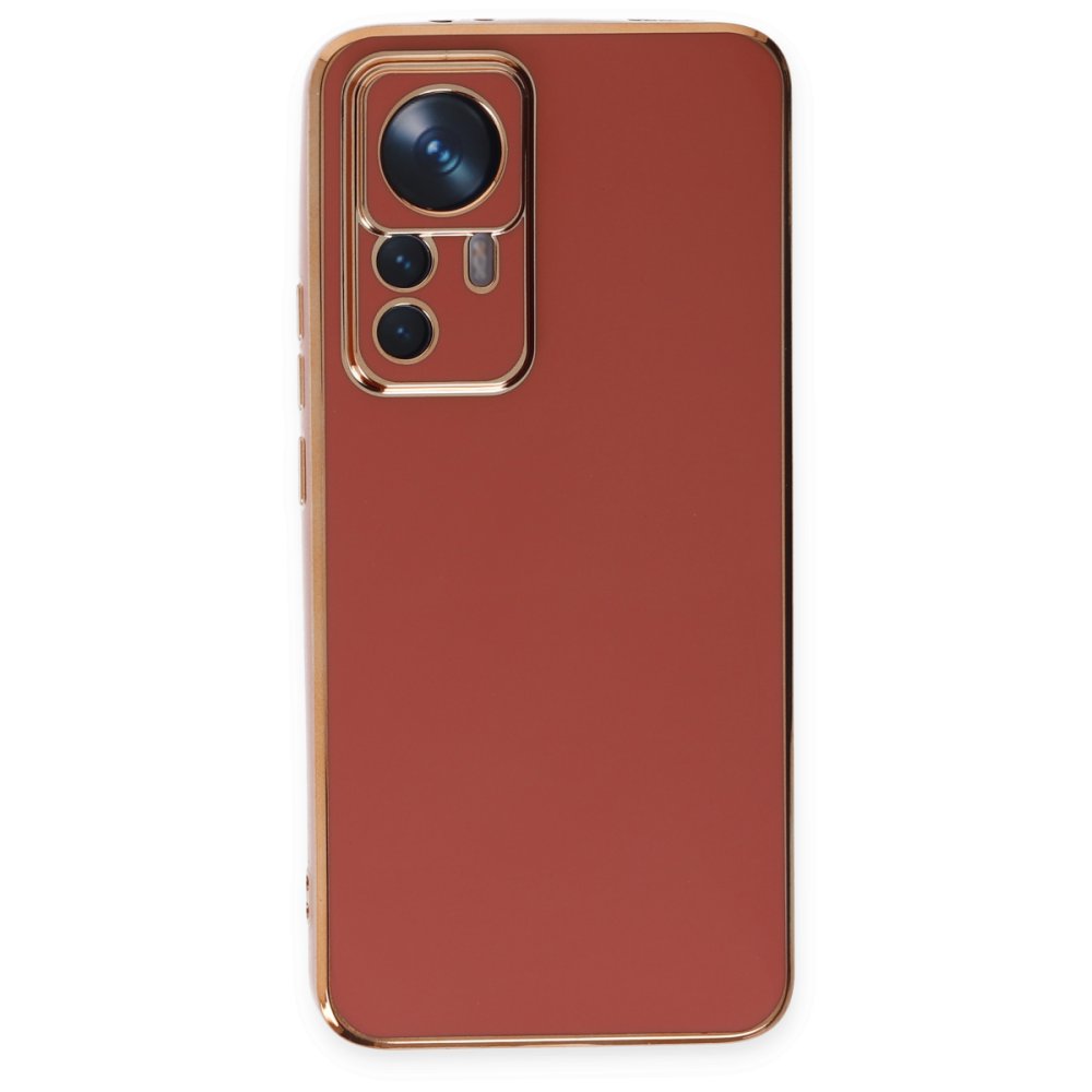  Xiaomi Mi 12T Pro Kılıf Volet Silikon - Kırmızı