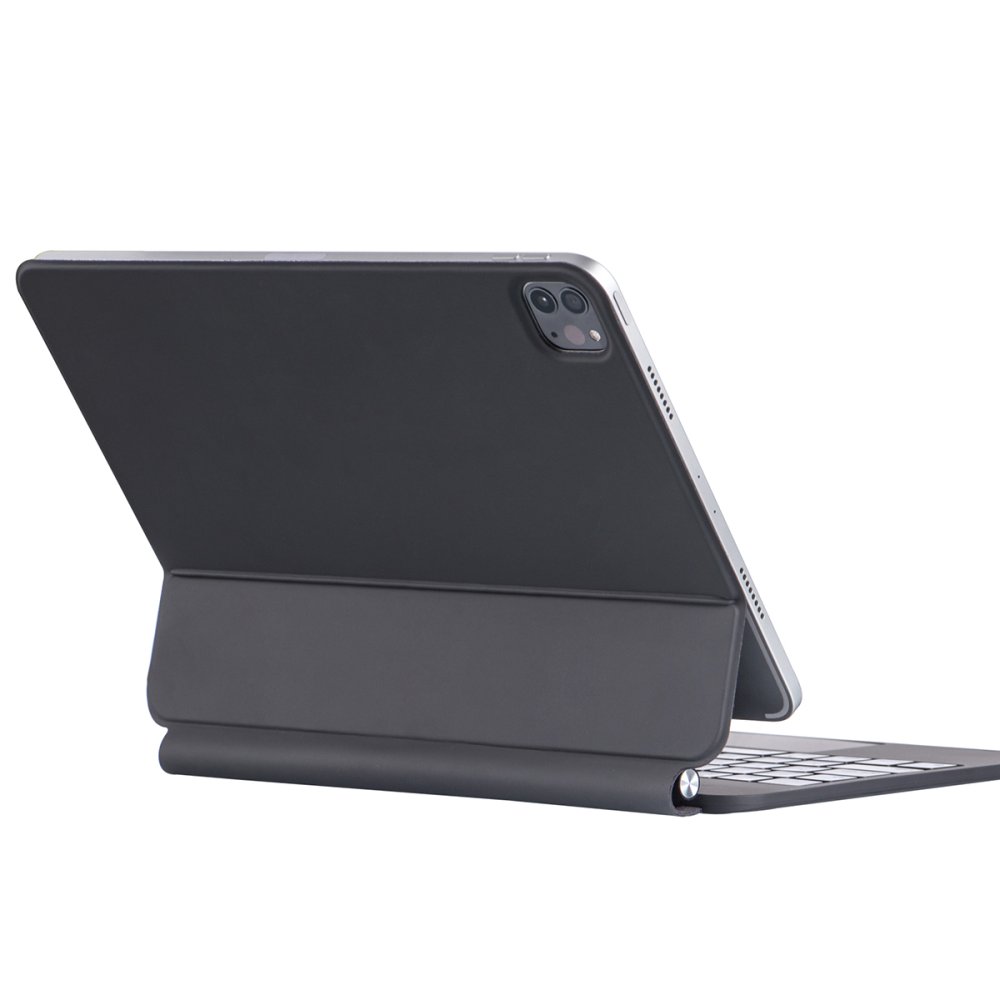  iPad Pro 12.9 (2018) Kılıf X9 Magic Manyetik Klavyeli Tablet Kılıfı - Siyah