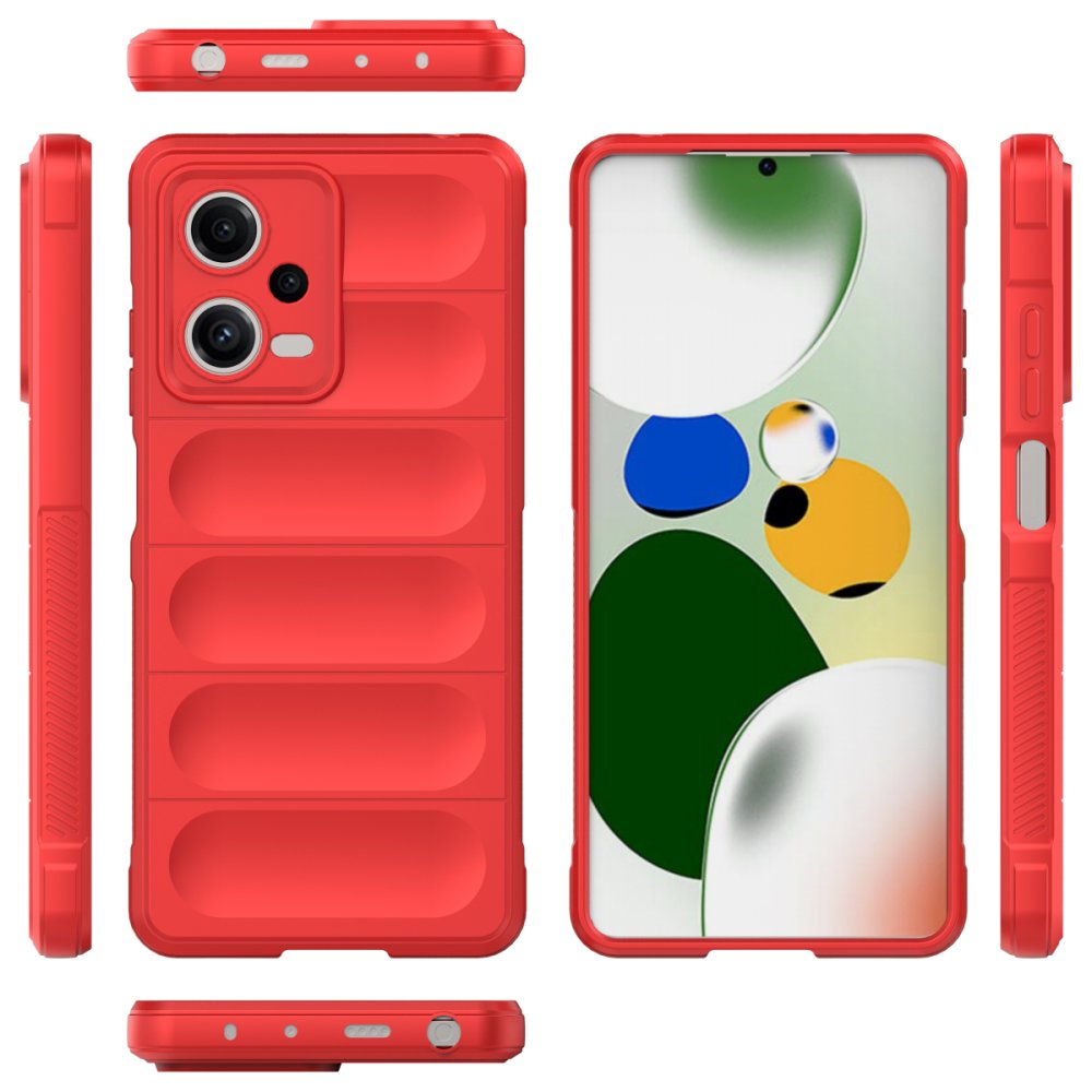 Xiaomi Poco X5 5G Kılıf Optimum Silikon - Kırmızı Xiaomi Poco X5 5G Kılıf Optimum Silikon - Kırmızı