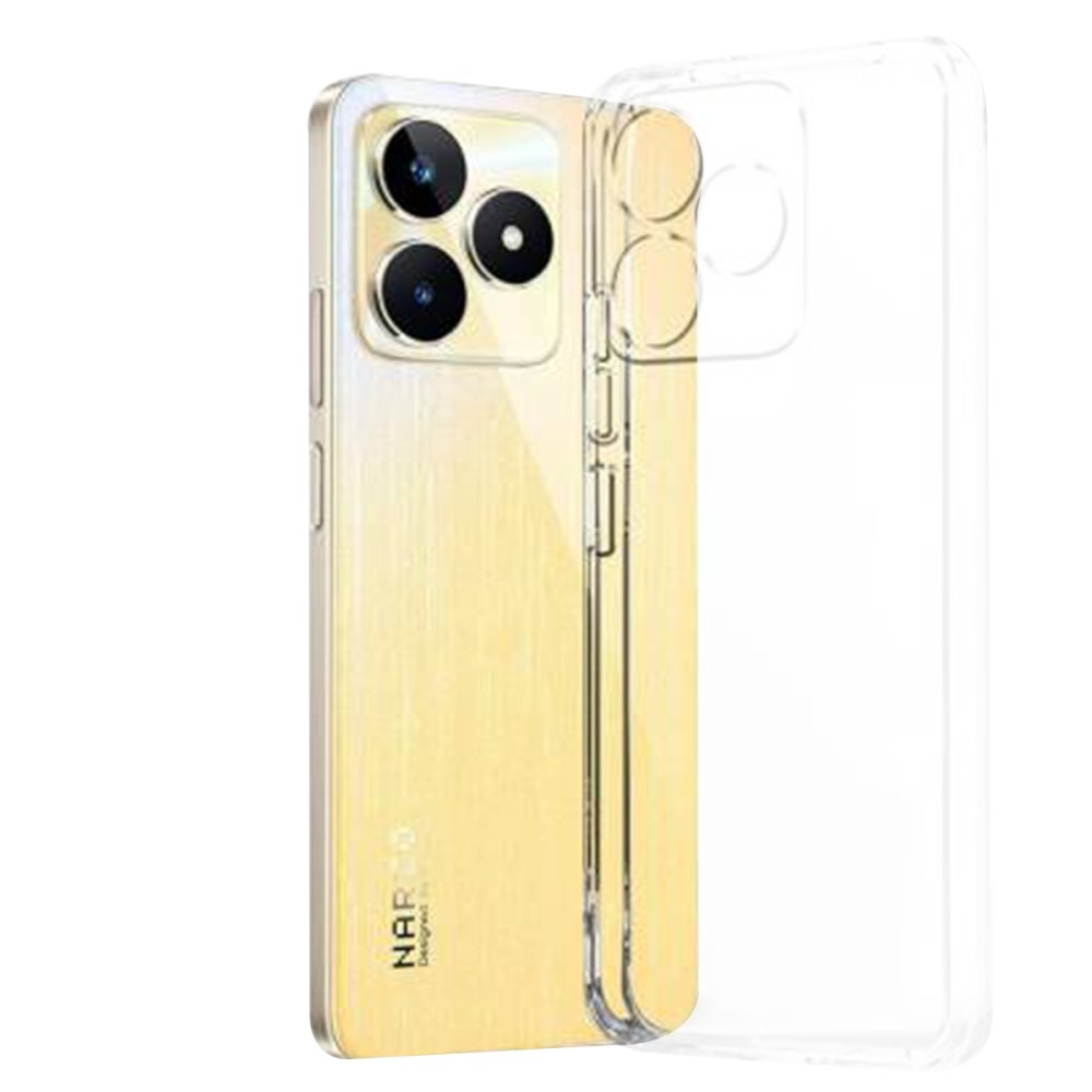  Realme C53 Kılıf Lüx Şeffaf Silikon