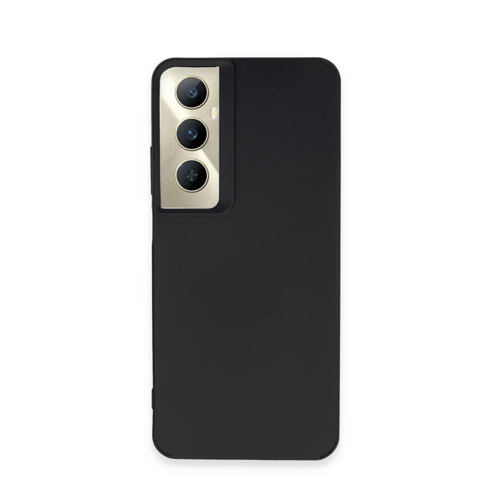  Realme C65 Kılıf Petro Silikon - Siyah