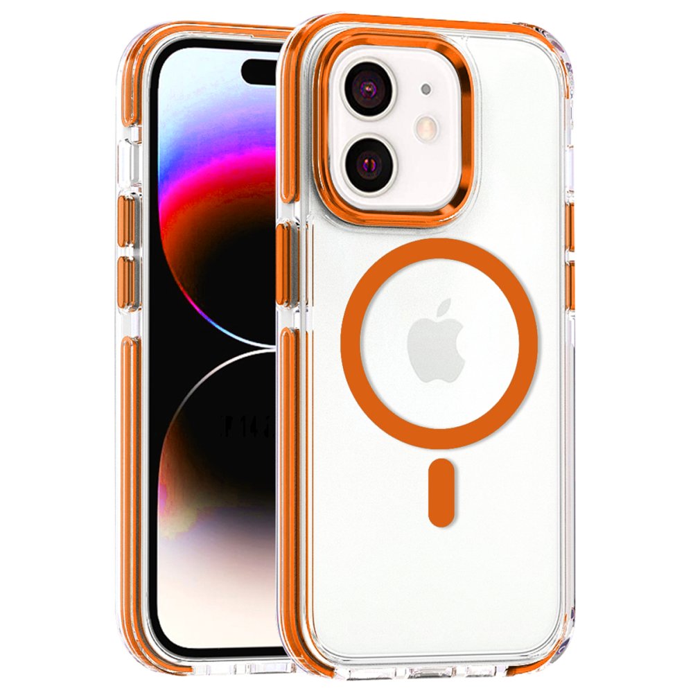 Joko iPhone 11 Bella Magsafe Kapak - Turuncu Joko iPhone 11 Bella Magsafe Kapak - Turuncu