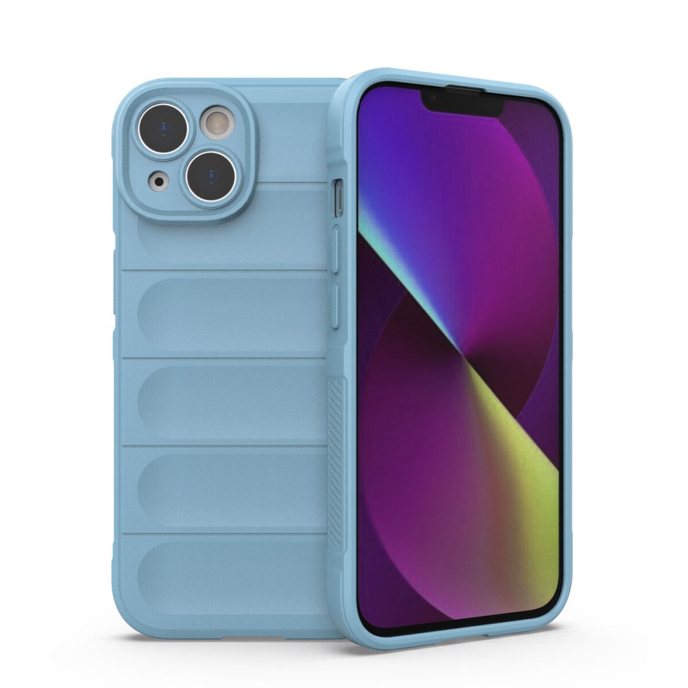  iPhone 14 Kılıf Optimum Silikon - Sky Blue