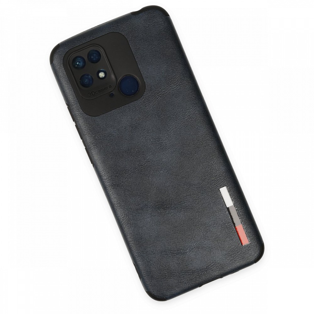 Xiaomi Poco C40 Kılıf Loop Deri Silikon - Lacivert Xiaomi Poco C40 Kılıf Loop Deri Silikon - Lacivert