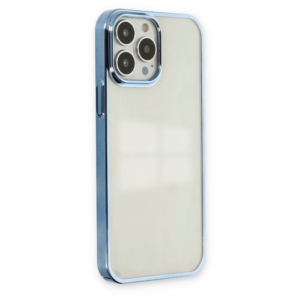  iPhone 14 Pro Max Kılıf Element Silikon - Sky Blue