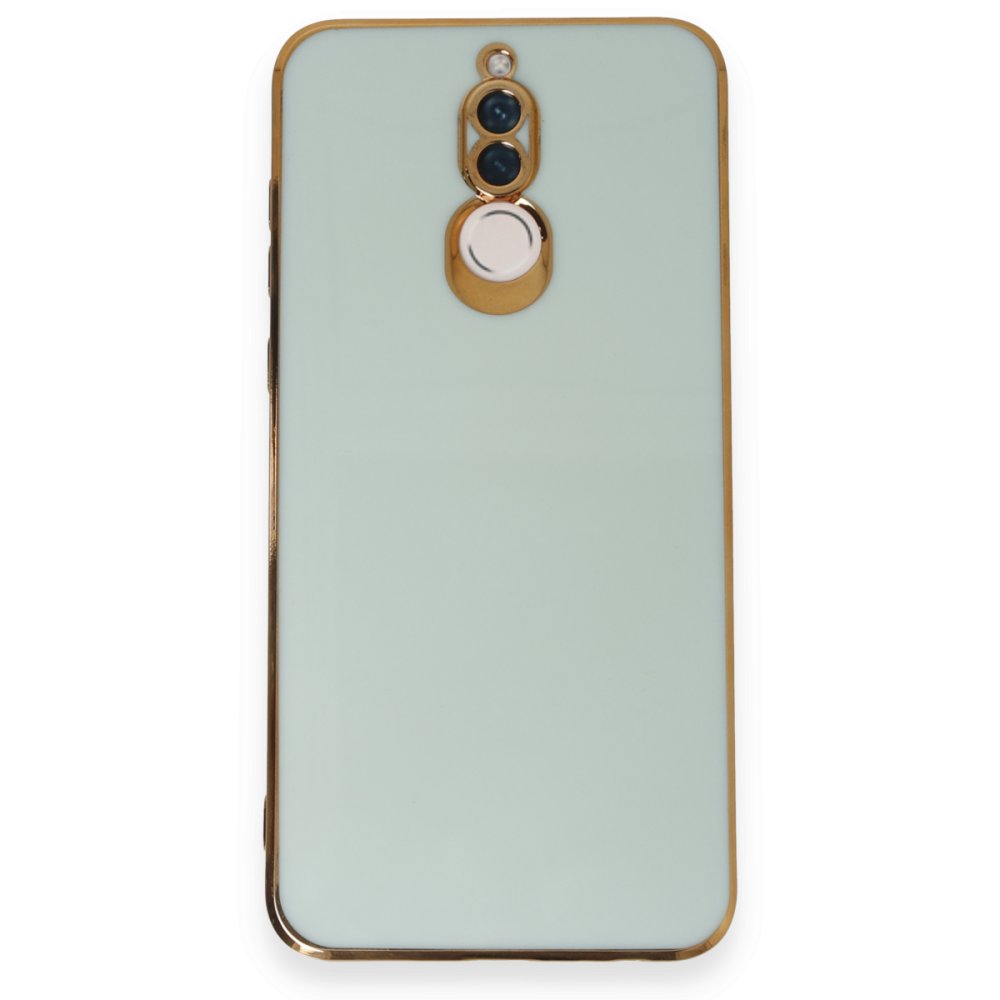 Huawei Mate 10 Lite Kılıf Volet Silikon - Açık Yeşil  Huawei Mate 10 Lite Kılıf Volet Silikon - Açık Yeşil