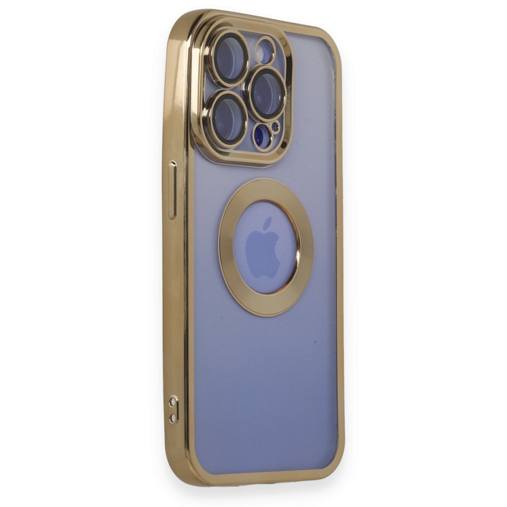  iPhone 15 Pro Max Kılıf Slot Silikon - Gold
