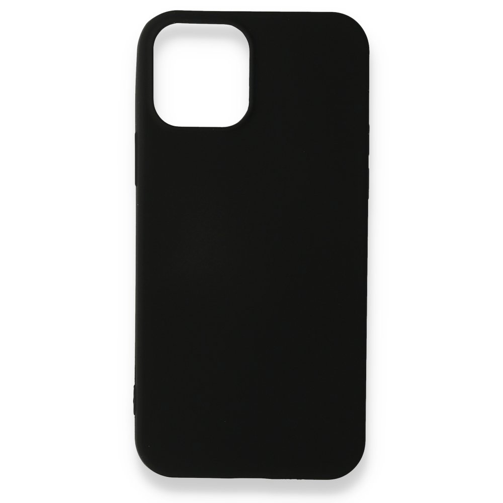  iPhone 12 Mini Kılıf First Silikon - Siyah