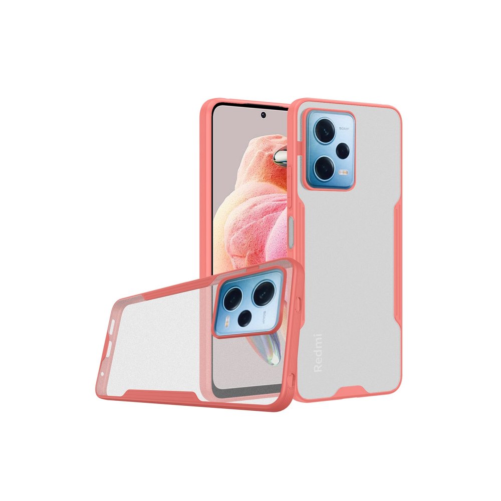 Redmi Note 12 5G Kılıf Platin Silikon - Pembe