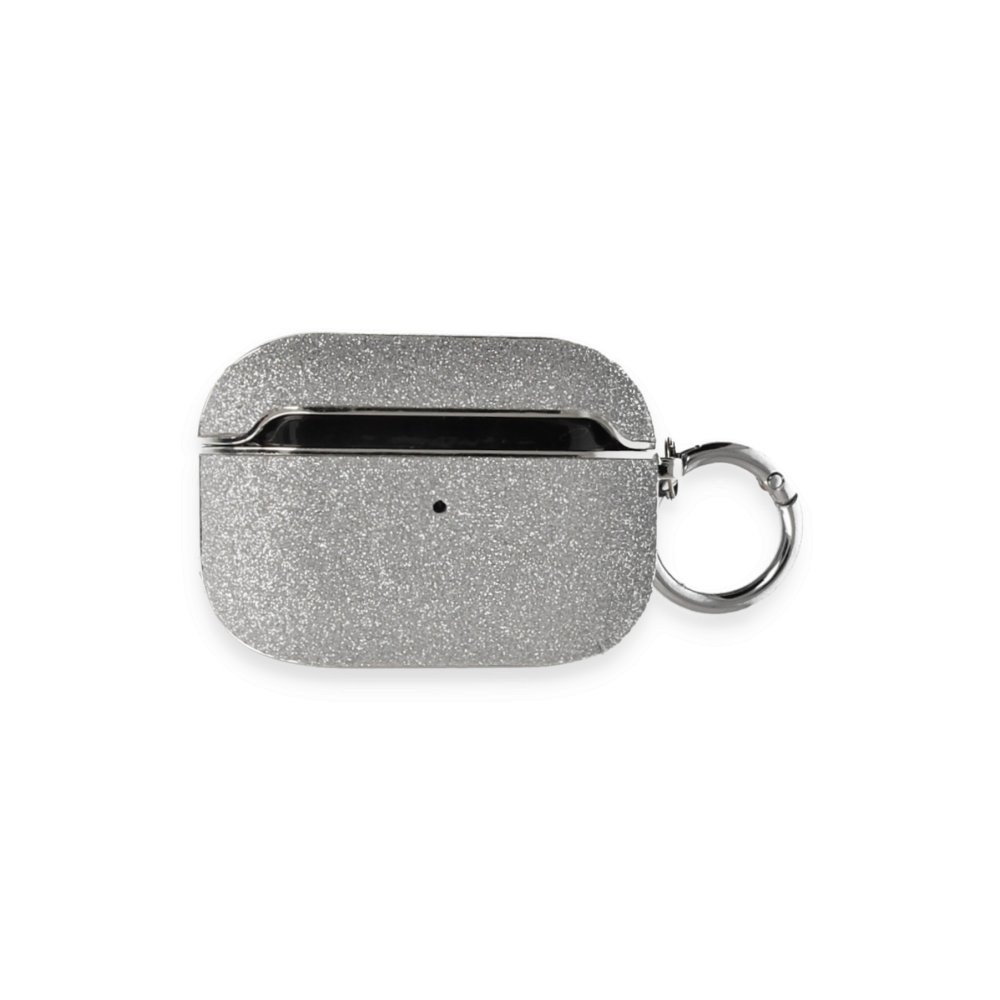 Airpods Pro (1.nesil) Spell Simli Kılıf - Gümüş Airpods Pro (1.nesil) Spell Simli Kılıf - Gümüş