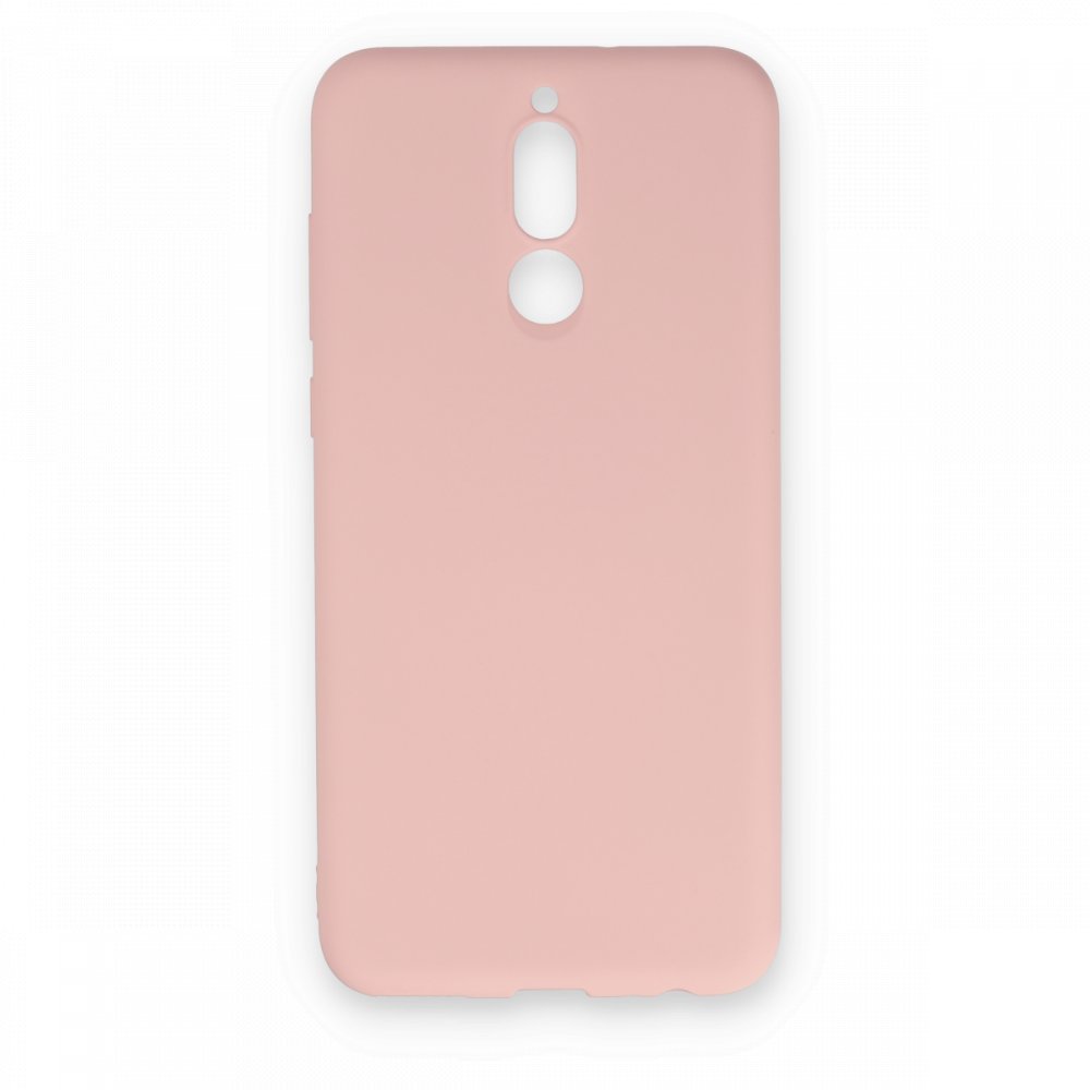 Huawei Mate 10 Lite Kılıf Nano içi Kadife Silikon - Pudra  Huawei Mate 10 Lite Kılıf Nano içi Kadife Silikon - Pudra