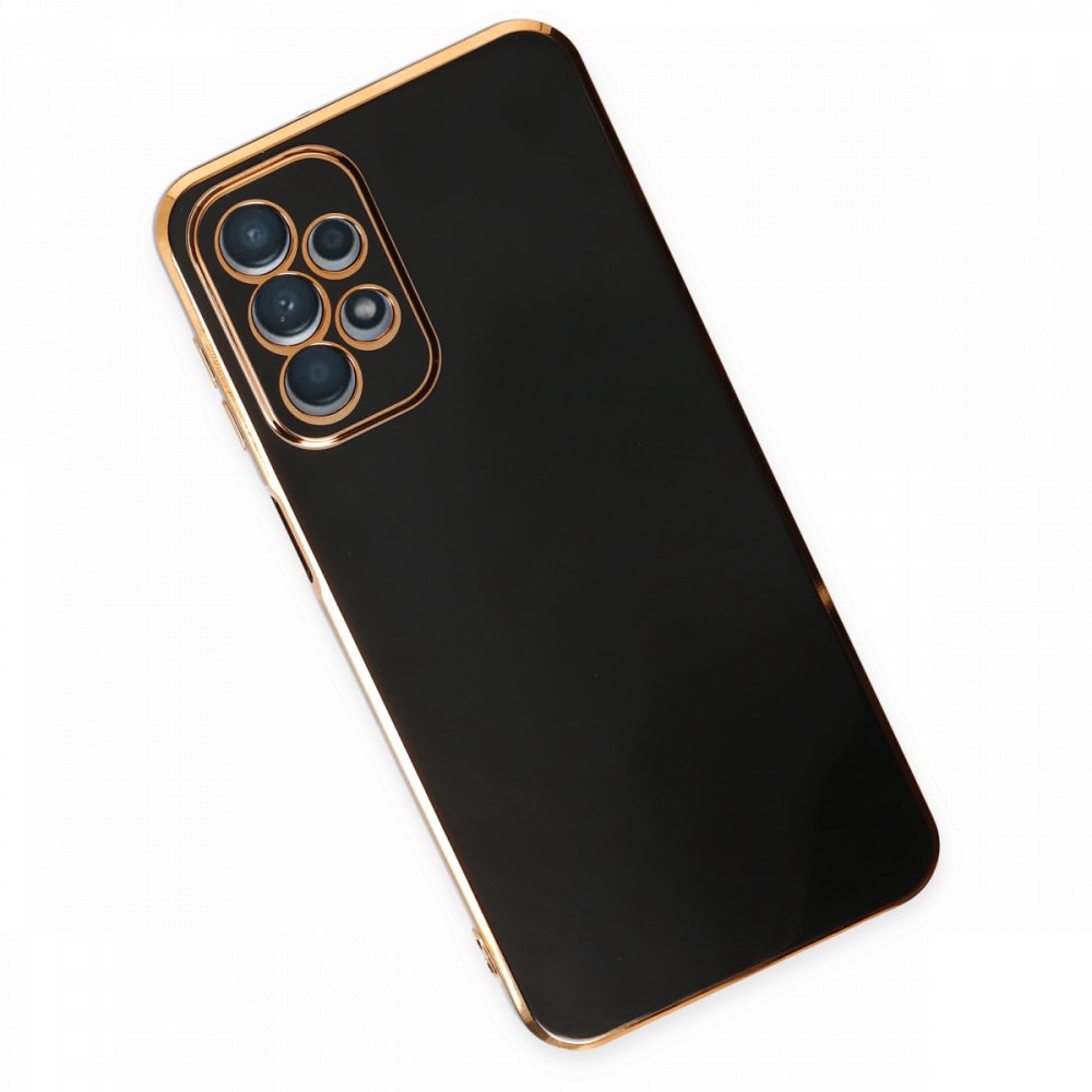  Samsung Galaxy A23 4G Kılıf Volet Silikon - Siyah