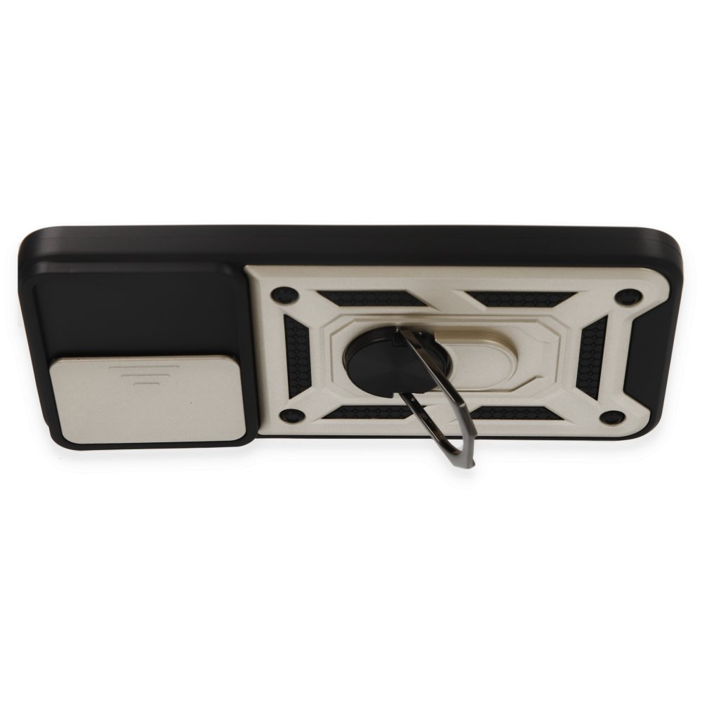 Redmi Note 12S Kılıf Pars Lens Yüzüklü Silikon - Gold Redmi Note 12S Kılıf Pars Lens Yüzüklü Silikon - Gold