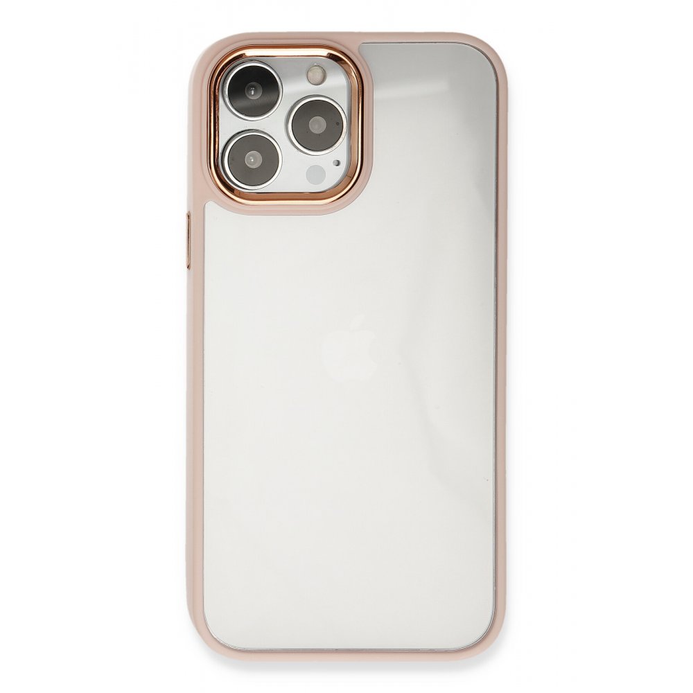  iPhone 14 Pro Max Kılıf Dora Kapak - Pudra