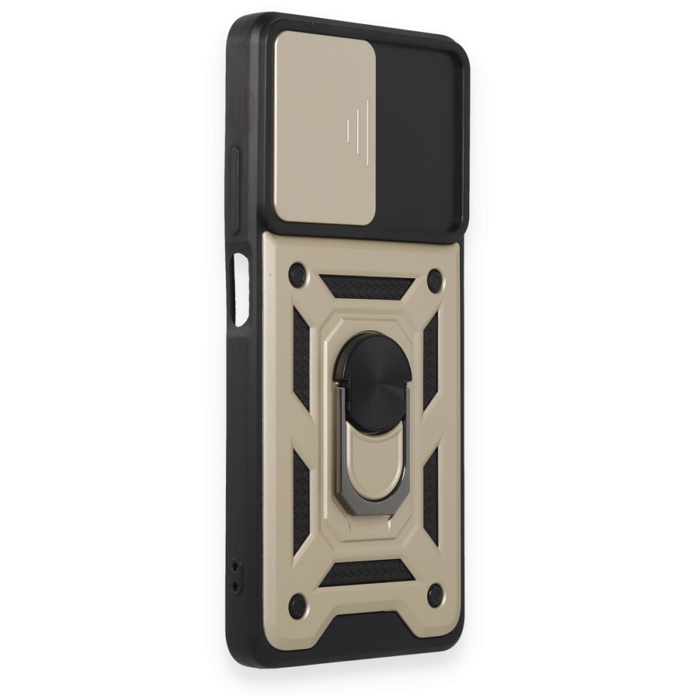 Xiaomi Poco X5 Pro 5G Kılıf Pars Lens Yüzüklü Silikon - Gold  Xiaomi Poco X5 Pro 5G Kılıf Pars Lens Yüzüklü Silikon - Gold