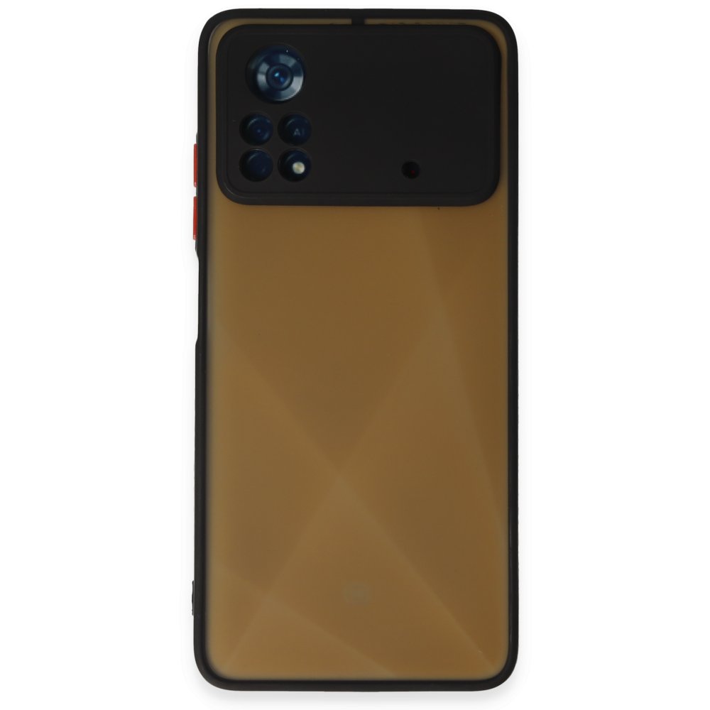  Xiaomi Poco X4 Pro 5G Kılıf Montreal Silikon Kapak - Siyah