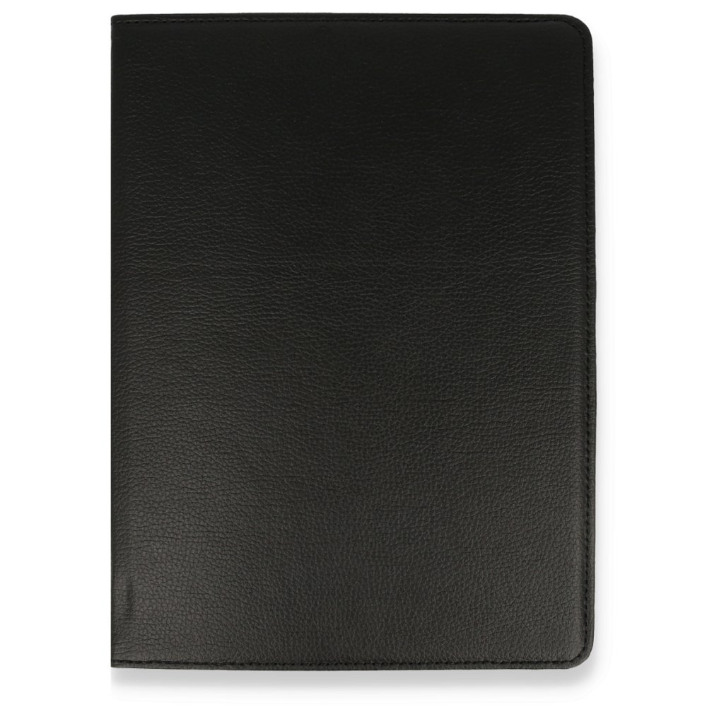  iPad 10.2 (8.nesil) Kılıf 360 Tablet Deri Kılıf - Siyah