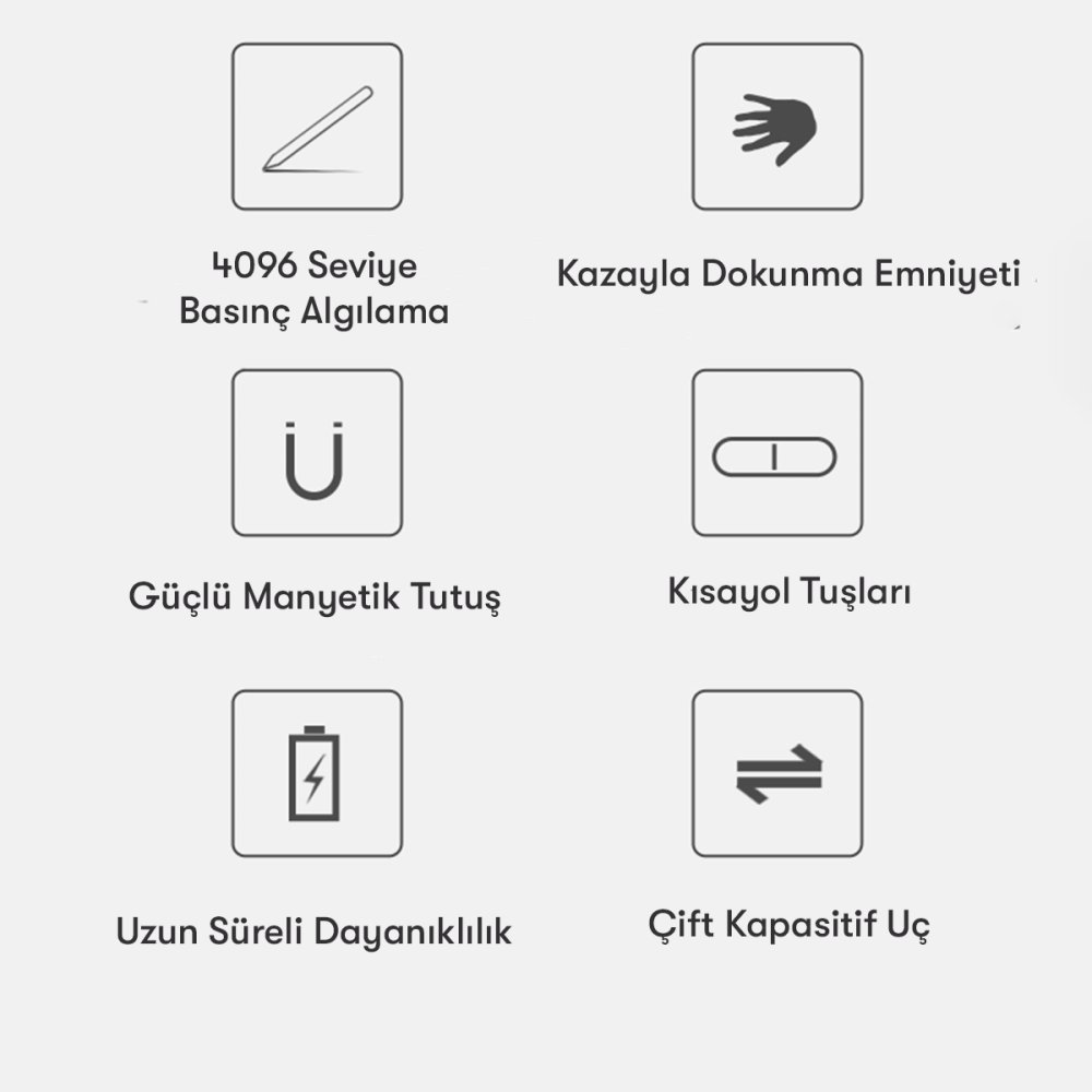  Dokunmatik Stylus Kalem Pen 779 Surface Uyumlu