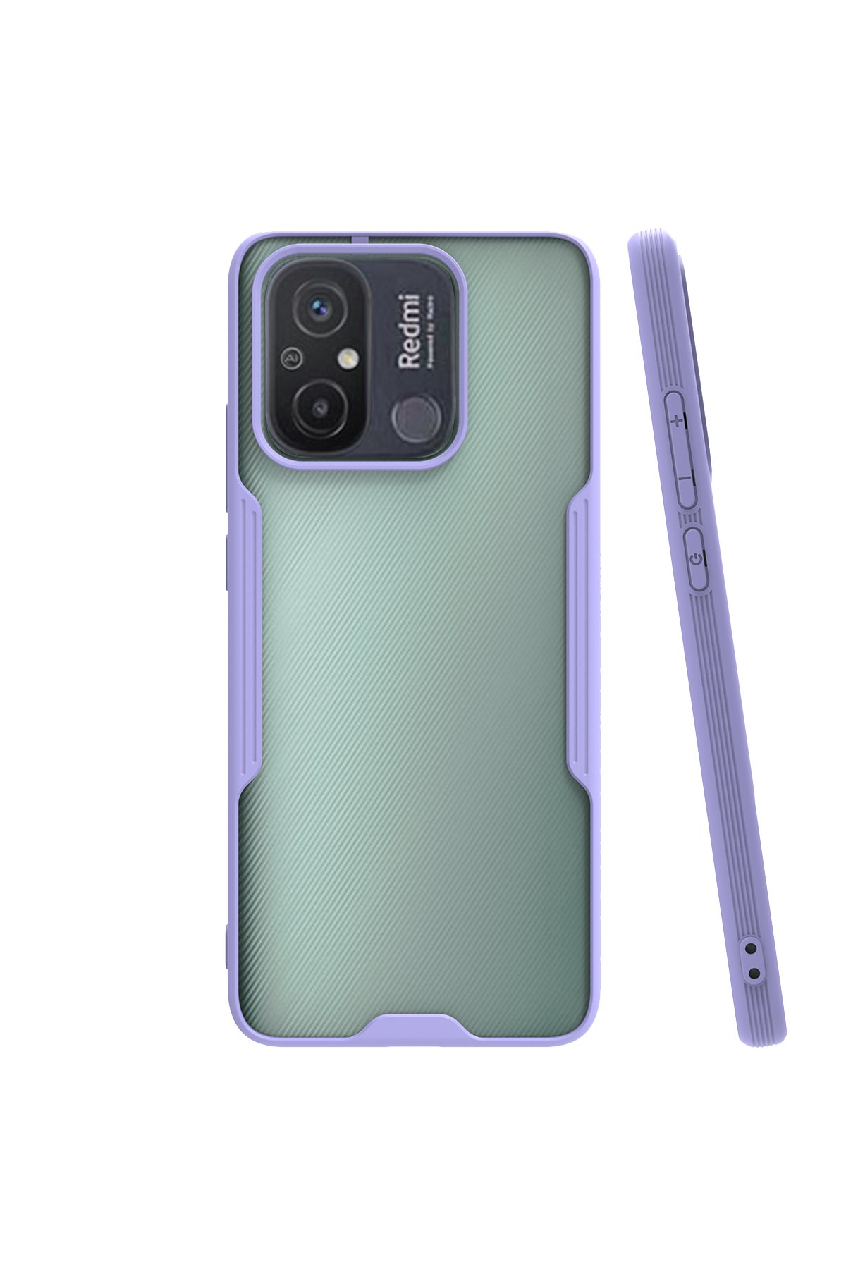 Redmi 12C Kılıf Platin Silikon - Lila Redmi 12C Kılıf Platin Silikon - Lila