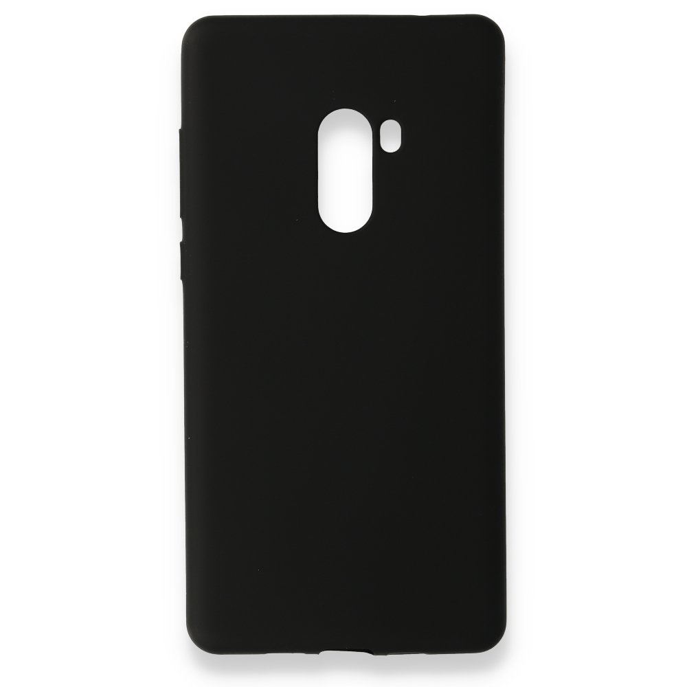  Xiaomi Mi Mix 2 Kılıf First Silikon - Siyah