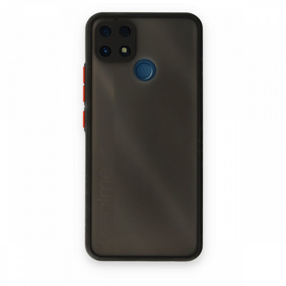 Realme C25s Kılıf Montreal Silikon Kapak - Siyah Realme C25s Kılıf Montreal Silikon Kapak - Siyah
