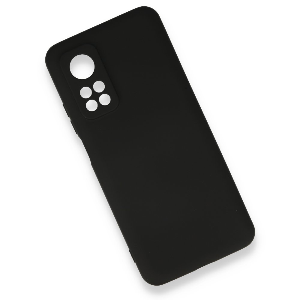  Xiaomi Mi 10T Pro Kılıf Nano içi Kadife Silikon - Siyah