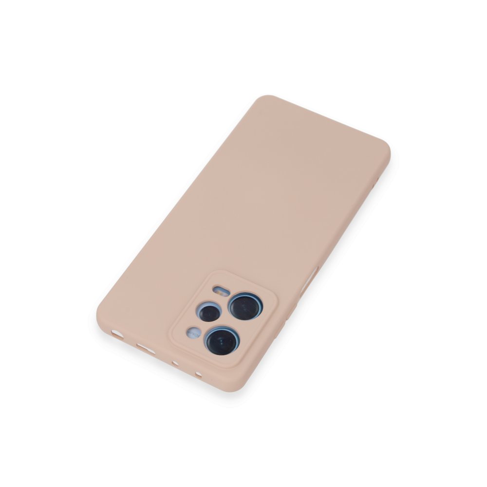 Redmi Note 12 Pro 5G Kılıf Nano içi Kadife Silikon - Pudra
