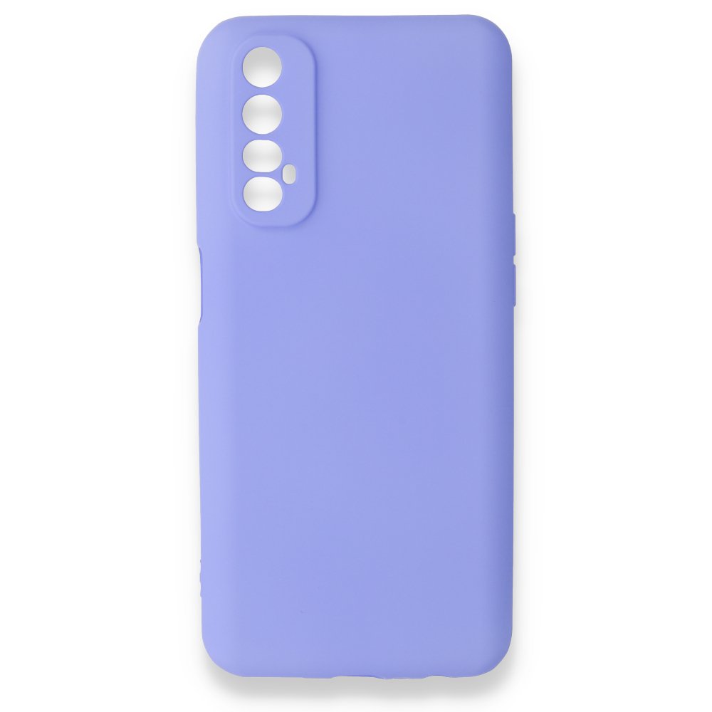 Realme 7 Kılıf First Silikon - Lila Realme 7 Kılıf First Silikon - Lila