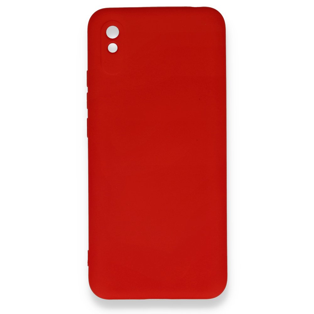 Redmi 9A Kılıf Nano içi Kadife Silikon - Kırmızı Redmi 9A Kılıf Nano içi Kadife Silikon - Kırmızı