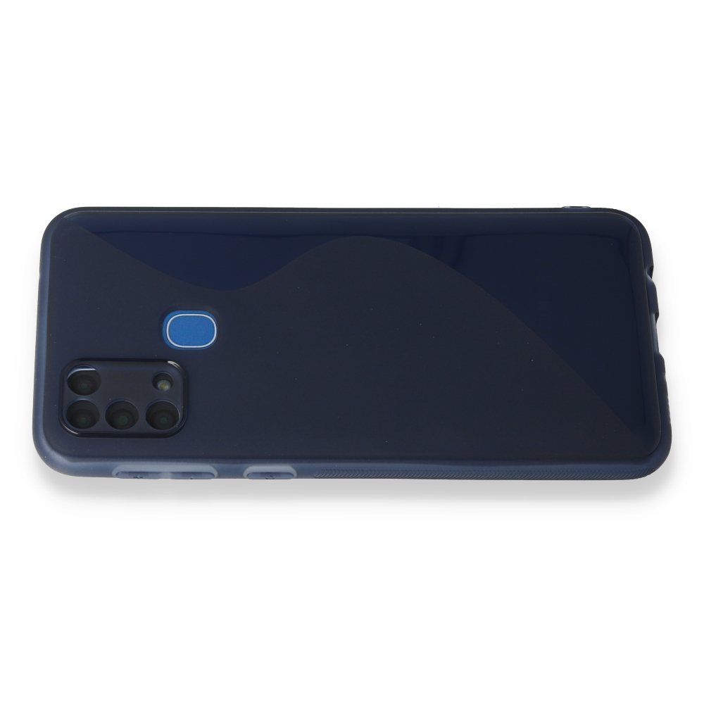  Samsung Galaxy M31 Kılıf S Silikon - Mavi