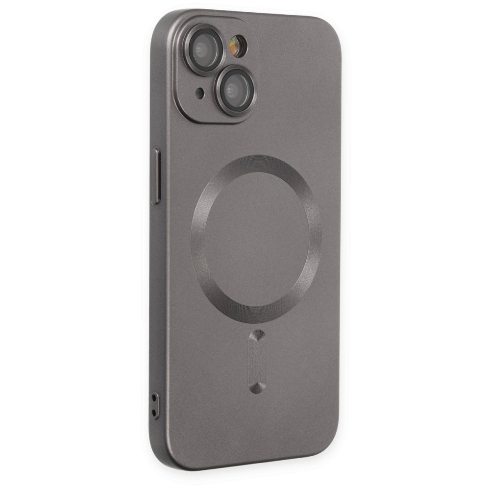 iPhone 14 Kılıf Moshi Lens Magneticsafe Silikon - Füme iPhone 14 Kılıf Moshi Lens Magneticsafe Silikon - Füme