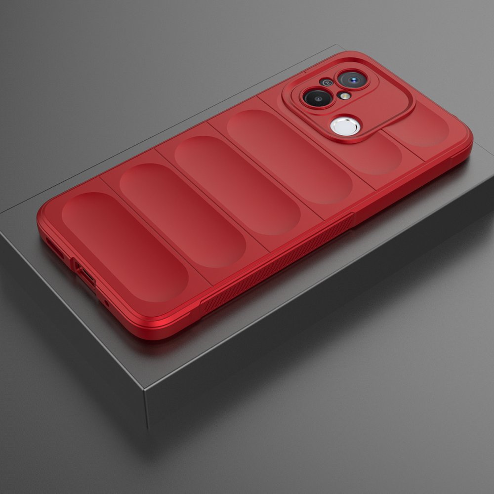 Redmi 12C Kılıf Optimum Silikon - Kırmızı