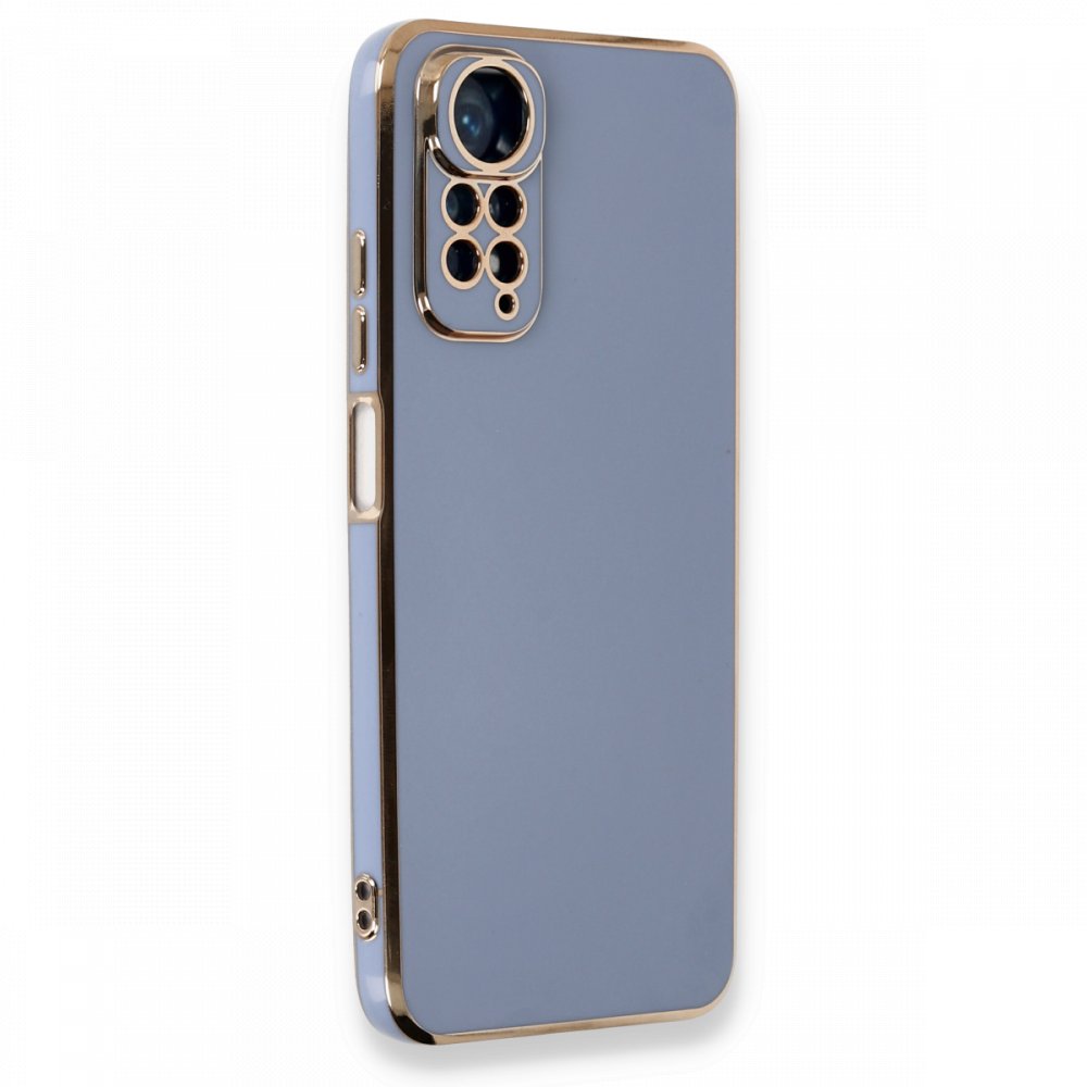 Redmi Note 11 Kılıf Volet Silikon - Mavi