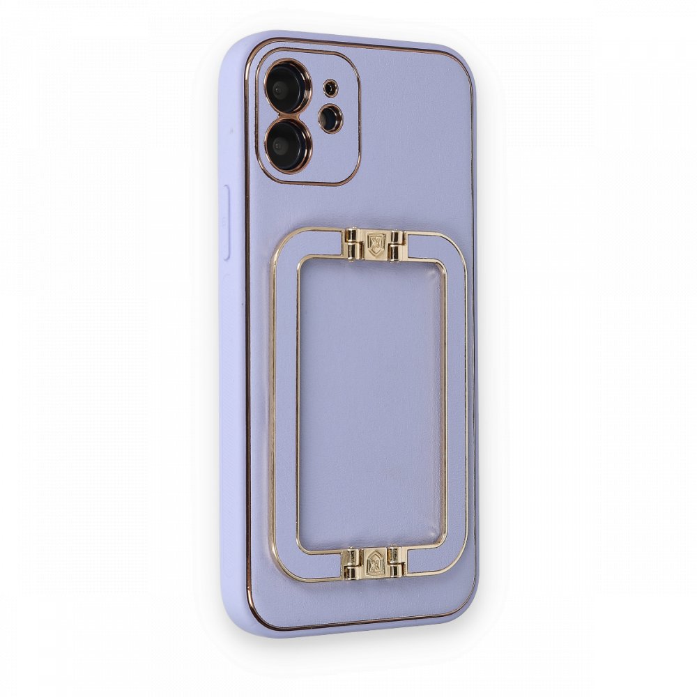 iPhone 12 Kılıf Coco Elit Kapak - Lila iPhone 12 Kılıf Coco Elit Kapak - Lila